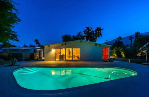 Mid-Century Krisel House with Salt Water Pool and Firepit - Foto 56