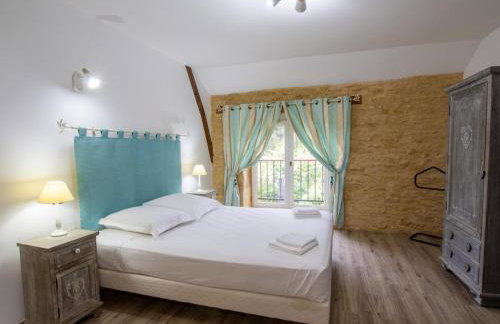 Maison en pierre climatisée avec piscine privée en Dordogne - FR-1-616-512 - Foto 16