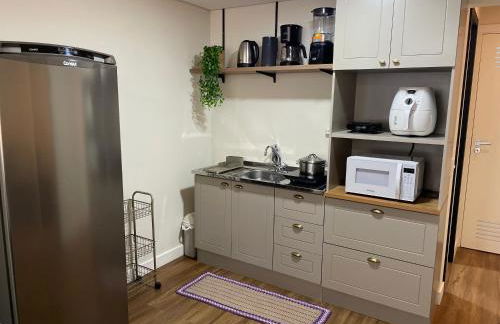 Apto térreo, 2 quartos a 5min da Vila Germânica, com ar e garagem - Foto 6