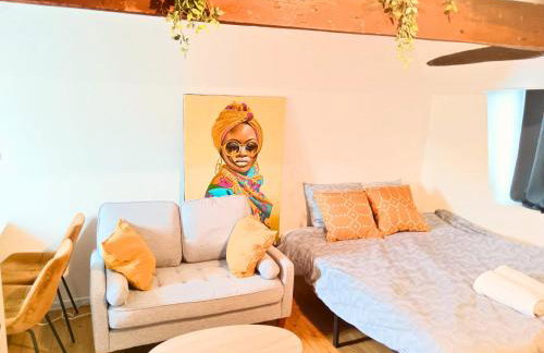 Studio Cosy Proche Gare Rouen Rive Droite - Foto 2