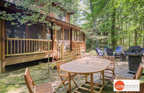 Wonderful Log Cabin near private beach and lake access - Foto 22