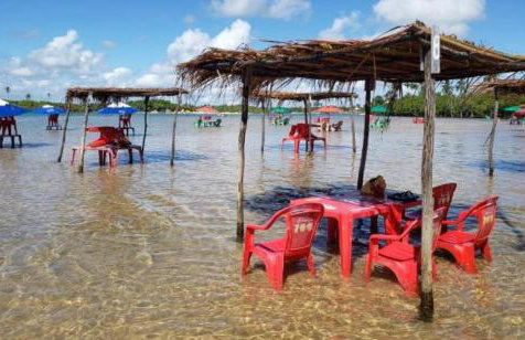 Maravilhosa casa de praia,cama balinesa - Foto 69
