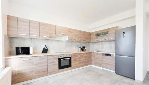 Tolstov Apartments - 2 Schlafzimmer - Sofa - Küche - Waschmaschine - 20 Min to Messe DUS - Foto 4, stove, dishwasher