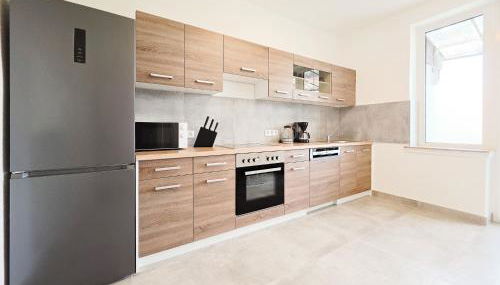 Tolstov Apartments - 3 Room Apartments - Kitchen - Balcony - 5 min to Messe DUS - Foto 4, stove, dishwasher
