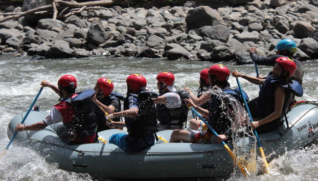 Rafting on the River Negro