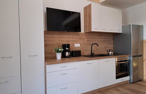 Domki przy jeziorze z prywatną plażą w Borach Tucholskich Pensjonat Alicja wczasy z dziećmi nowe luksusowe domki na skraju jeziora i lasu - Foto 8