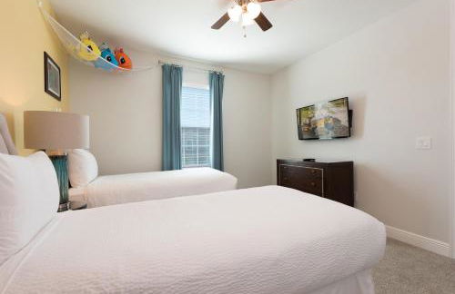 Splendid Home With Private Pool, Loft Area, Waterpark & Resort Access Near Disney At Encore Resort - 7619Br - Foto 7