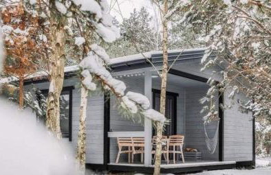 Sosnowy Raj domki nad rzeką Wkrą - Foto 67