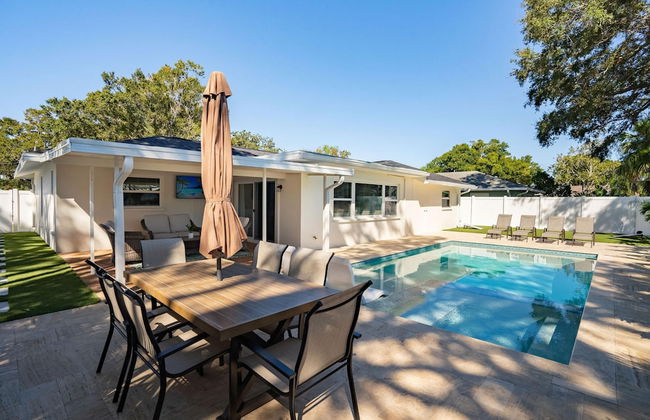 Heated Pool Hot tub Clearwater Dunedin Pet Friendly - Foto 23