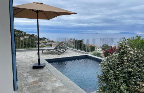 Villa bellevue, neuve, 6 pax, pisc. chauffée - Foto 32