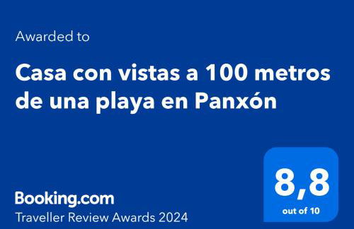 Casa con vistas a 100 metros de una playa en Panxón - Foto 27