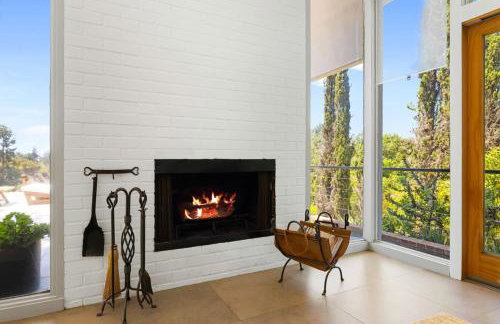 Hilltop Designer Midcentury Modern 4BR Pool HotTub - Foto 19