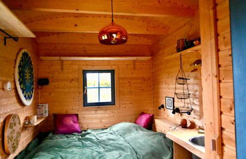 Autarker Schäferwagen mit Kamin ganzjährig nutzbar - Foto 5