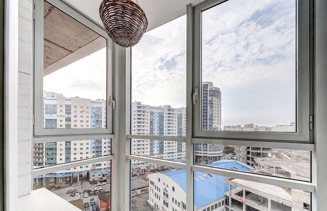 Stylish apartment with panoramic view - Foto 13