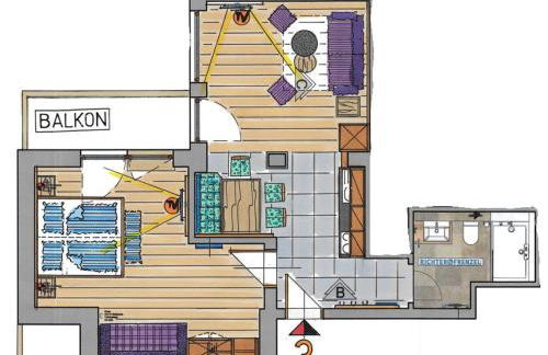 Gasthof-Appartements Vroni - Chiemgau Karte - Foto 38