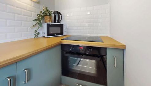 Appartement pro uniquement pas touristes ou familles - Foto 4, stove, minibar