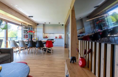 Willa Watra, Jacuzzi wewnętrzne, sauna i bilard na wyłączność - Foto 8