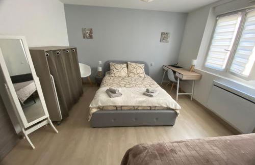 TOUL Appartement Entier avec PARKING Privé au Calme Cosy à Étage avec Balcon - Foto 6