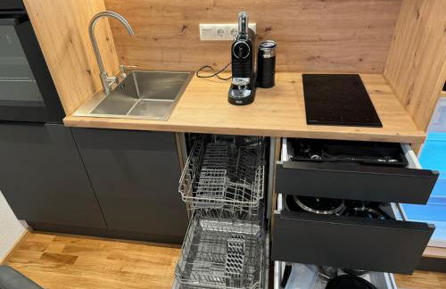 1,5-Zimmer, Top ausgestattet, 4 Pers, Souterrain, Self Check-in, Parkplatz, Netflix & Amazon Prime - Foto 23