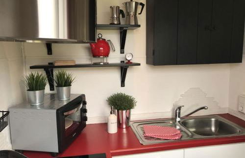 Blaue Pause - Hygge-Häuschen mit Garten und Kamin - Foto 8