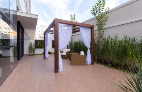 609-Apartamento Encantador, com 1 vaga de GARAGEM, Todo Mobiliado e Decorado, Edificio com Academia, Lavanderia, Excelente localização no Rebouças, Proximo ao Batel e Centro - Foto 39