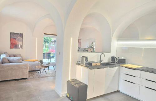 Design I Gewölbe I sanierter Pferdestall I EuropaPark I Boxspring I Nespresso I Terrasse I Parkplatz - Foto 3