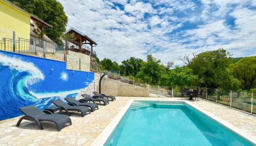Holiday home Vrvilo- with private pool and playground - Foto 5, sunbed
