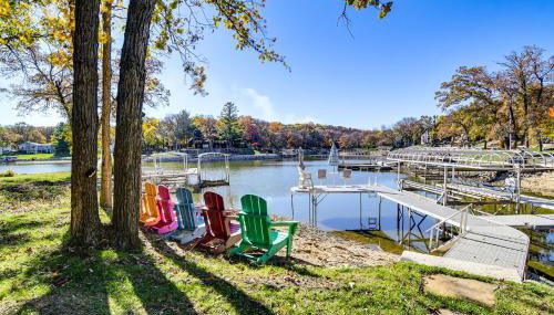Private Beach! Lakefront Cabin in Panora - Foto 1
