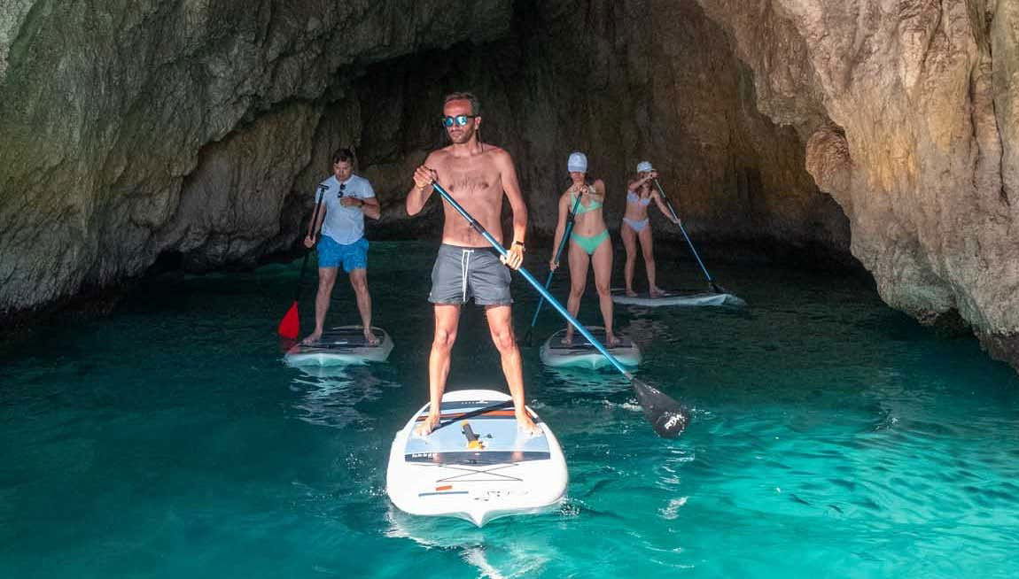 Paddle surf en Capri