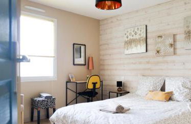 Jolie maison en bois à 2 kms de la plage de Brem Sur Mer - 6 personnes - Foto 7