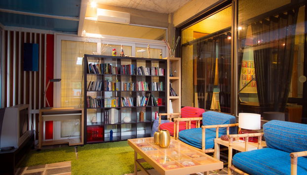 Sitzecke in der Lobby