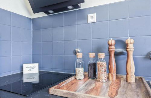 ALFA Apartment Esslingen City Altstadt nahe Stuttgart Messe I 3 Zimmer 5 Betten I Bad I Küche l WIFI & SmartTV I 3BR 5 Beds I Bathroom I Kitchen - Foto 11