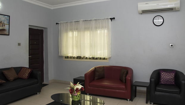 Zona de estar del vestíbulo