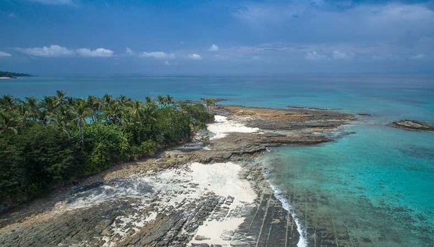 Isla Contadora vista desde las alturas