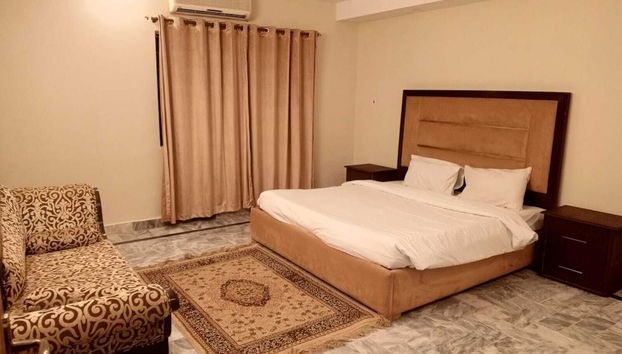 Impeccable 3-bed Apartment in Lahore - Foto 2, Habitación