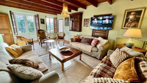 La Clef Decamp La Longère 1750 Hambye piscine grand jardin - Foto 4