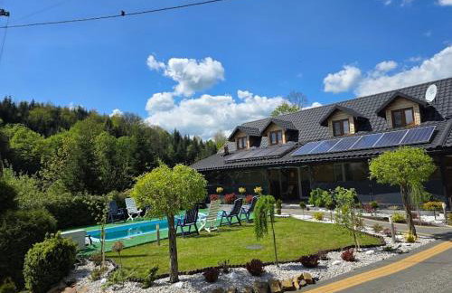 Jaśkowa Chata Bieszczady apartament z basenem nr 1i2 - Foto 1