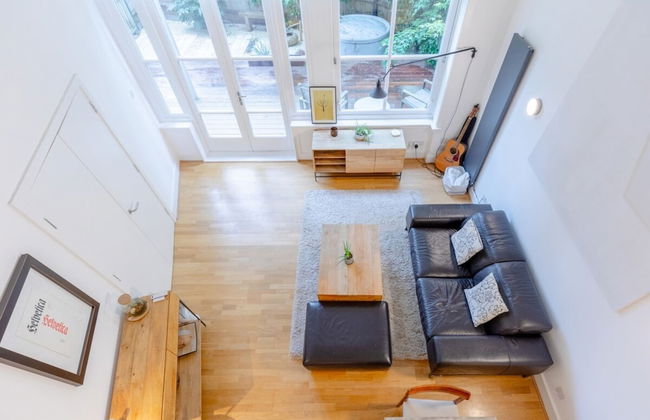 Chic 1BD Maisonette W/hot Tub, King's Cross! - Foto 16