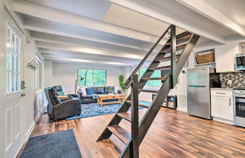 Private Hot Tub and Fire Pit Family Broadway Cabin - Foto 8