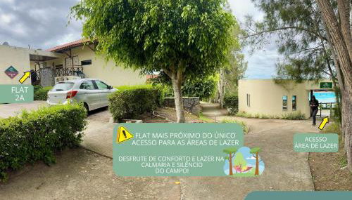 Flat Hotel Fazenda Monte Castelo Gravatá Bezerros - Foto 3