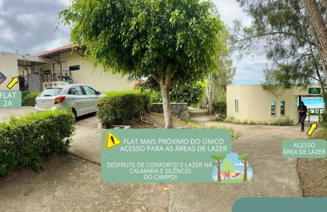 Flat Hotel Fazenda Monte Castelo Gravatá Bezerros - Foto 3