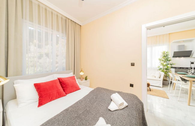 Modern Flat With Shared Pool and Balcony in Alanya - Foto 10