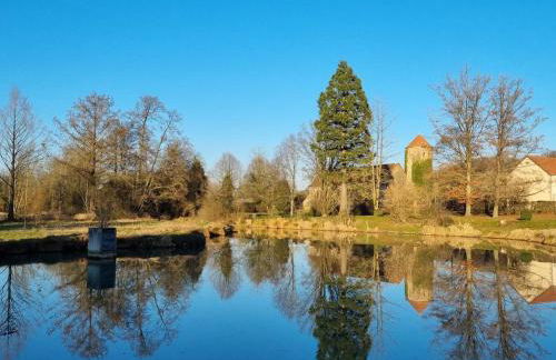 Le Moulin de mon Père, 20 pers, Piscine, campagne. - Foto 29