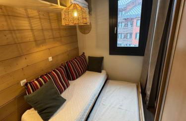 Studio cosy La Plagne 1800 - 4pers - 300m pistes - Résidence Soldanelle - Foto 16