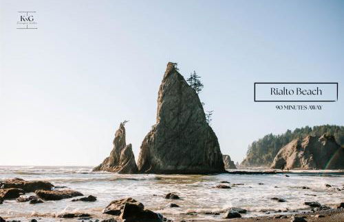 Private 5 Acre CabinHotTubGameRoom by OlympicNP - Foto 64