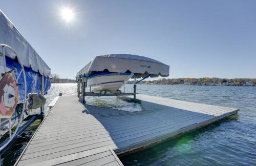 Lakeside Michigan Retreat with Boat Dock and Fireplace - Foto 34