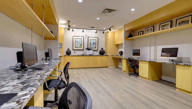 Coin salon dans le hall