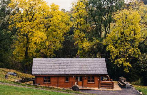 Bothy Cabin -Log cabin in wales - with hot tub - Foto 17