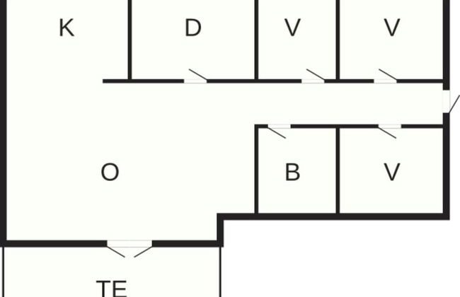 6 Person Holiday Home in Farvang - Foto 2