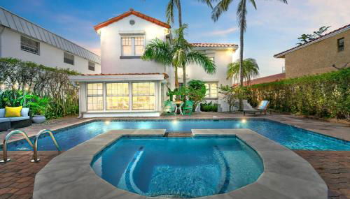 1926 Mediterranean Home with Heated Pool Sleeps 12 - Foto 5